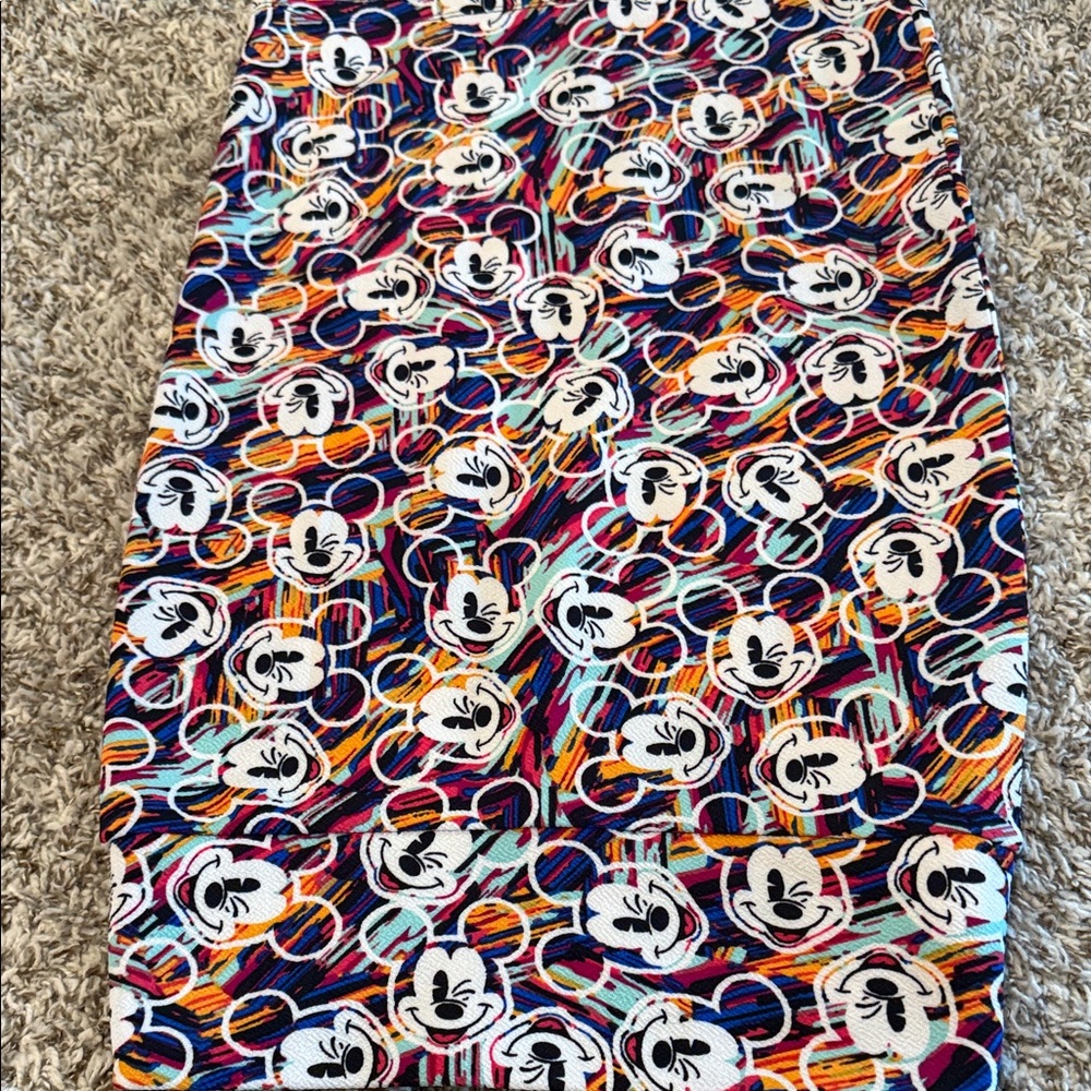 LuLaRoe Disney Mickey Mouse skirt